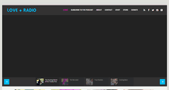 Desktop Screenshot of loveandradio.org